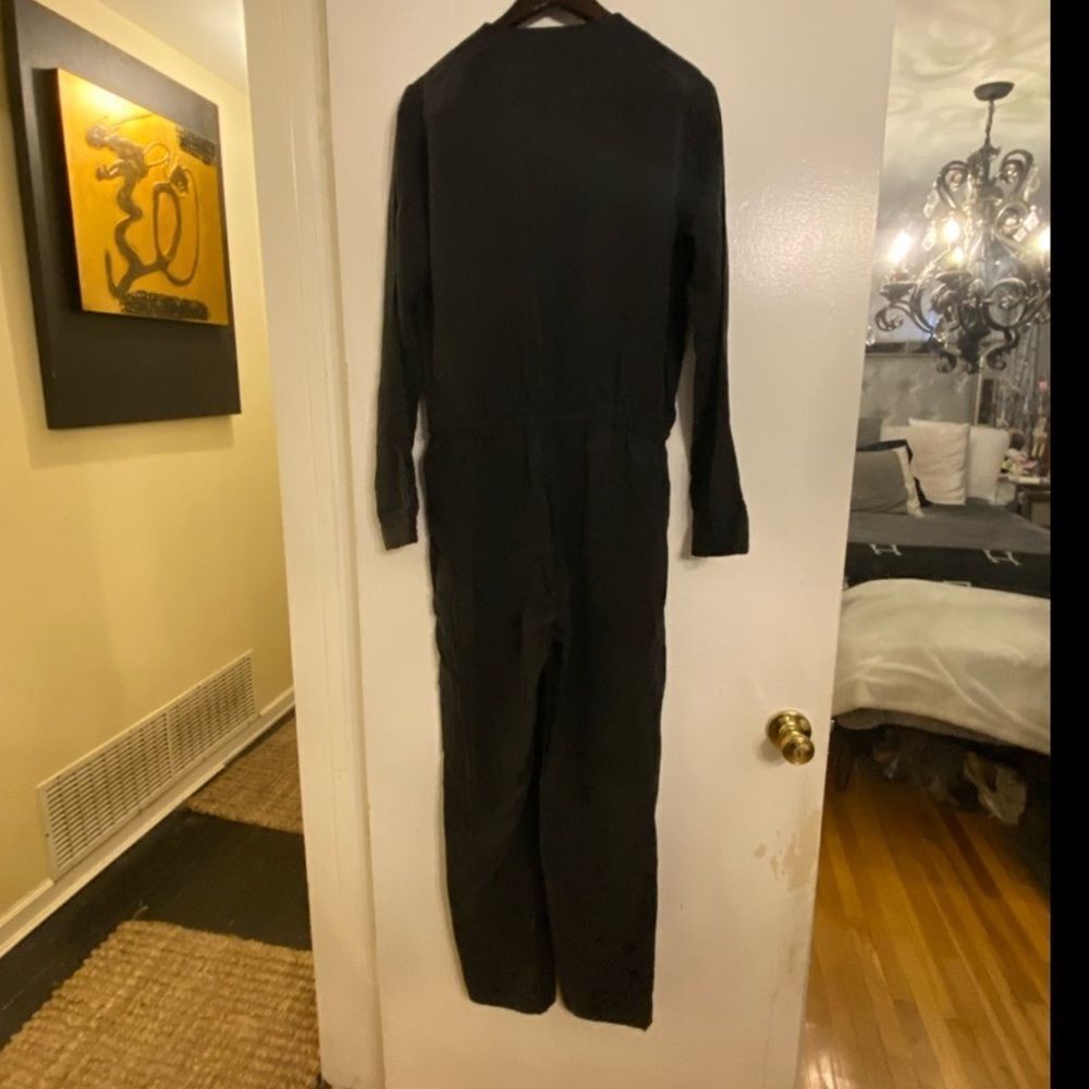 JW Signature gray/black drawstring jumpsuit - Picture 7 of 7
